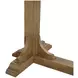 Magnolia Almond 114" Extendable Rectangular Counter Height Dining Table