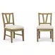 Magnolia Almond Extendable Rectangular Dining Room Set