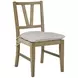 Magnolia Cashew Slat Back Side Chair Set of 2