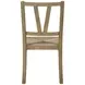 Magnolia Cashew Slat Back Side Chair Set of 2