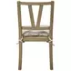 Magnolia Cashew Slat Back Side Chair Set of 2