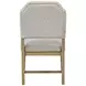 Magnolia Gray and Cashew Upholstered Side Chair Set of 2
