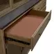 Magnolia Almond 8 Door Hutch and Buffet