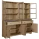 Magnolia Cashew Extendable Rectangular Counter Height Dining Room Set