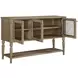 Magnolia Cashew 3 Door Server