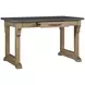 Magnolia Cashew and Gray 60" Rectangular Kitchen Island