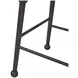 Magnolia Cashew and Gray Counter Height Saddle Stool Set of 2