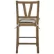 Magnolia Almond Counter Height Slat Back Chair Set of 2