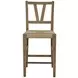 Magnolia Almond Counter Height Slat Back Chair Set of 2