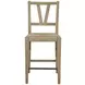 Magnolia Cashew Counter Height Slat Back Chair Set of 2