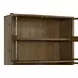 Magnolia Almond 4 Glass Door Bookcase