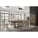 Magnolia Almond Extendable Rectangular Counter Height Dining Room Set