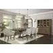 Magnolia Almond Extendable Rectangular Counter Height Dining Room Set