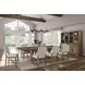 Magnolia Almond Extendable Rectangular Dining Room Set