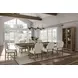 Magnolia Almond 2 Glass Door Tall Display Cabinet