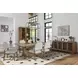 Magnolia Cashew 114" Extendable Rectangular Dining Table