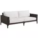 Abaco White Outdoor 88" Sofa