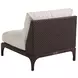 Abaco White 4 Piece Modular Outdoor Sectional