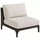 Abaco White 4 Piece Modular Outdoor Sectional