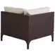 Abaco White 4 Piece Modular Outdoor Sectional