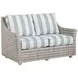 Seabrook Blue Outdoor Conversation Set