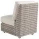 Seabrook White 4 Piece Modular Outdoor Sectional