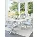 Seabrook Blue Upholstered Outdoor Side Chair