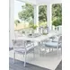 Seabrook Blue Upholstered Outdoor Side Chair