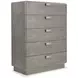 Monolith Brown Tall 5 Drawer Chest