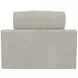 Cozy Pearl 53" Chaise with USB Charging