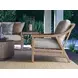 Stillwater Cove Blue Upholstered Outdoor Lounge Chair