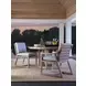 Stillwater Cove Blue Upholstered Outdoor Side Chair