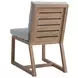 Stillwater Cove Blue Upholstered Outdoor Side Chair
