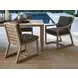Stillwater Cove Black Upholstered Outdoor  Side Chair