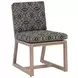 Stillwater Cove Black Upholstered Outdoor  Side Chair