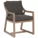 Stillwater Cove Black Upholstered Outdoor  Arm Chair