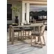 Stillwater Cove Black Upholstered Outdoor Counter Height Stool
