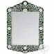 Vivienne Dark Green Bone Wall Mirror