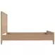 Sinclair Natural Full Panel Bed