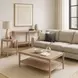 Sinclair Natural Rectangular Coffee Table