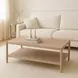 Sinclair Natural Rectangular Coffee Table