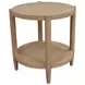 Sinclair Natural Round End Table