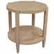 Sinclair Natural Round End Table