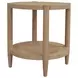 Sinclair Natural Round End Table