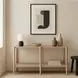 Sinclair Natural Rectangular Console Table