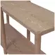Sinclair Natural Rectangular Console Table