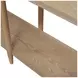 Sinclair Natural Rectangular Console Table