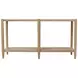 Sinclair Natural Rectangular Console Table