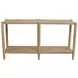 Sinclair Natural Rectangular Console Table