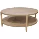 Sinclair Natural Round Coffee Table